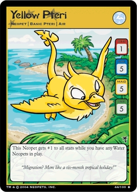Yellow Pteri